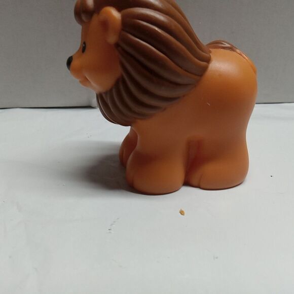 Vtg Lion Little People Kids Toy Fisher Price Mattel 2002 - Picture 2 of 5